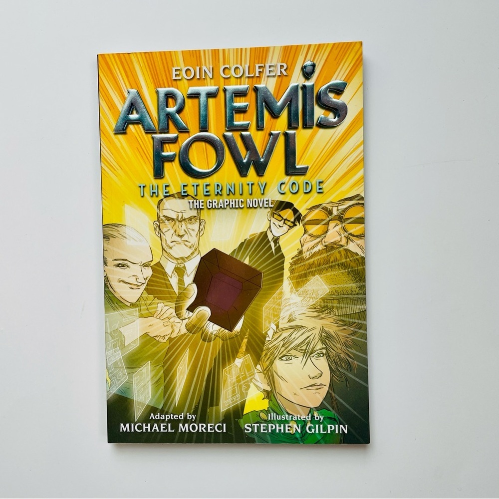 🎯3/$10 Paperback Softcover Book Artemis Fowl The Eternity Code Graphic Novel